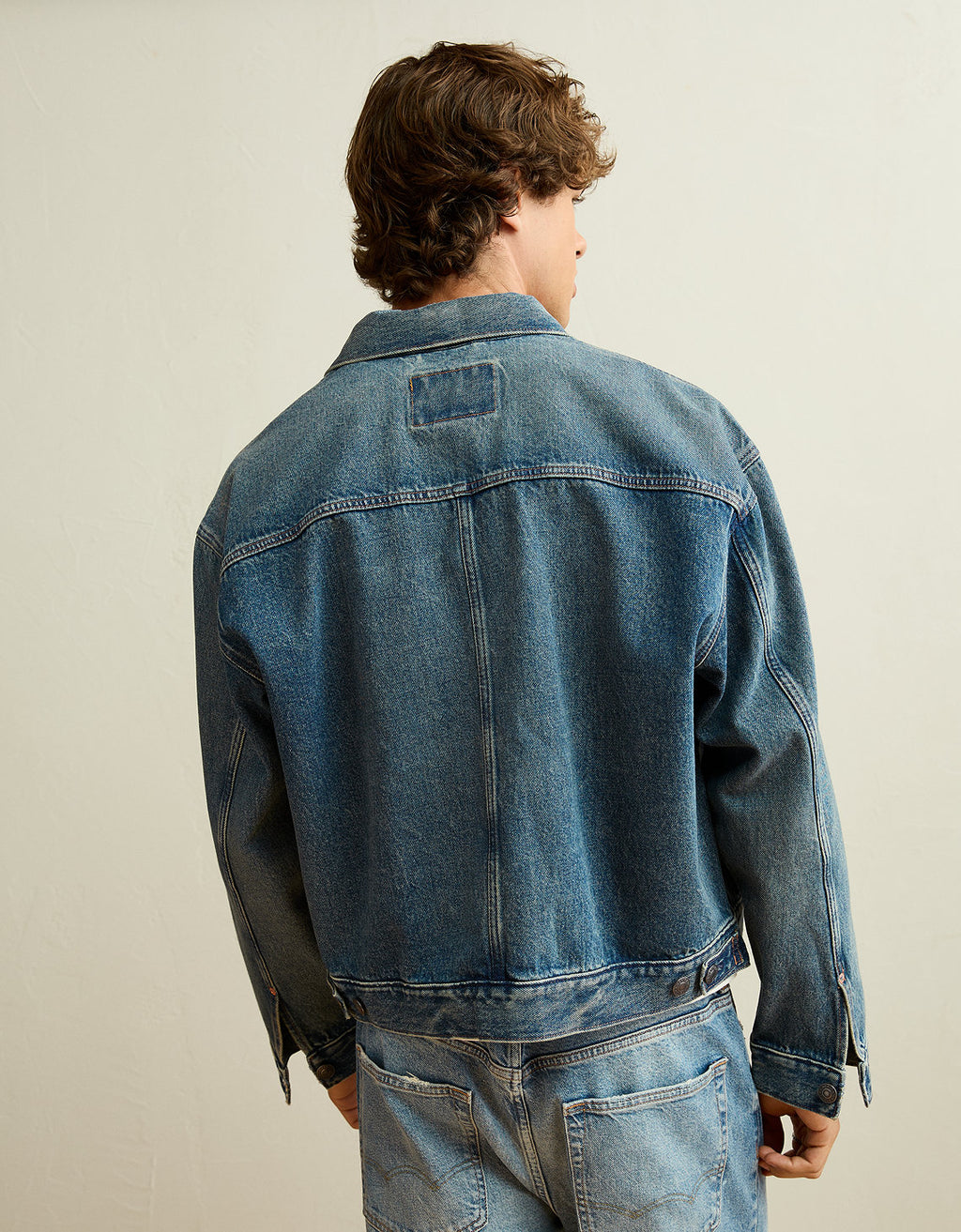 Chaqueta Utility de Denim de Ajuste Relajado - Generico 0101_1912_431_ob