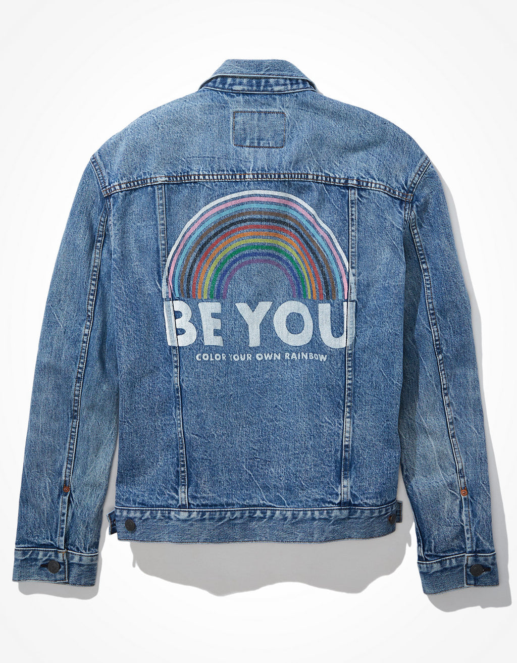 Chaqueta en Denim AE x Mxmtoon orgullo - Azul 0106_1468_400_b