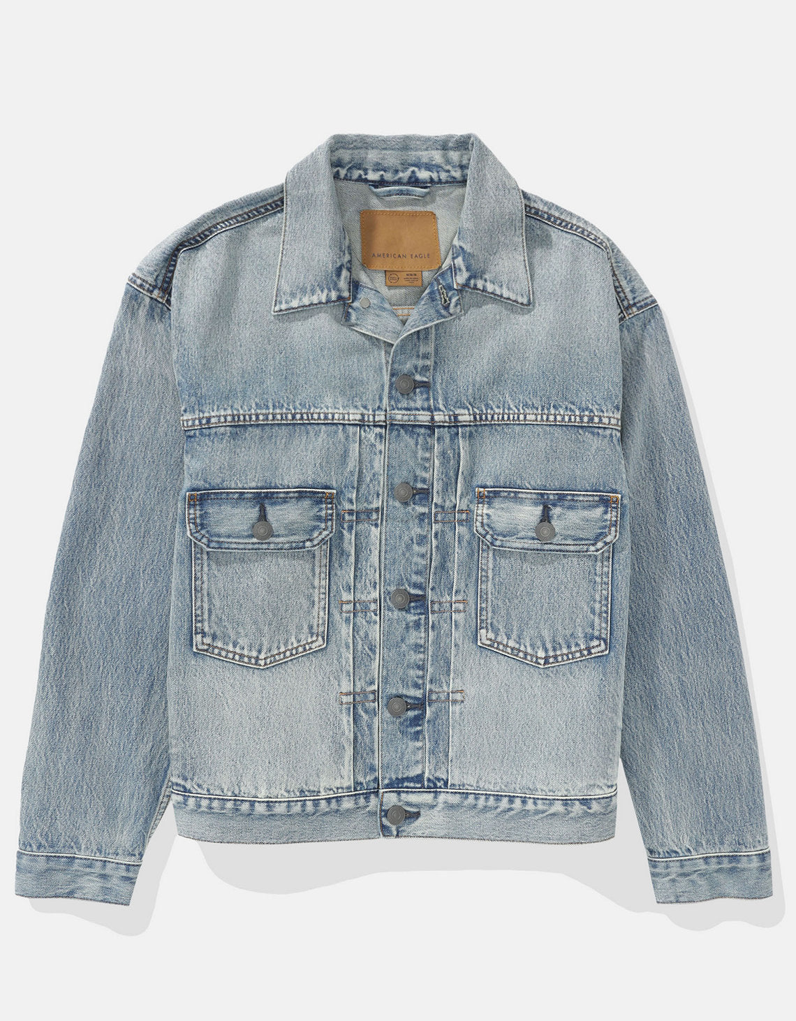 Chaqueta en Denim Trucker Ae - Generico 0106_1785_482_f