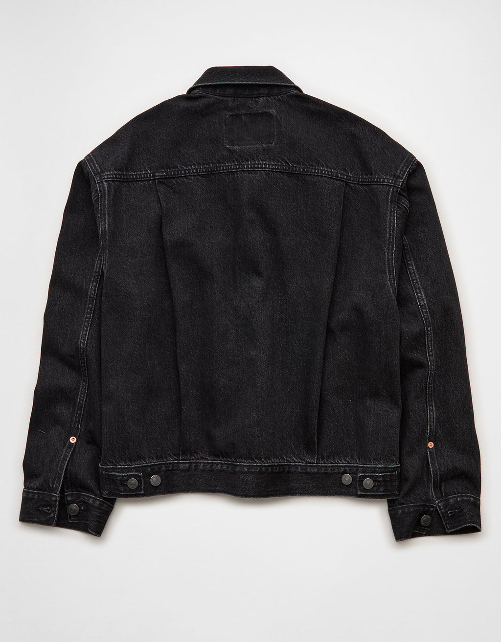 Chaqueta Denim de mezclilla para hombre. - Negro 0106_1845_001_b