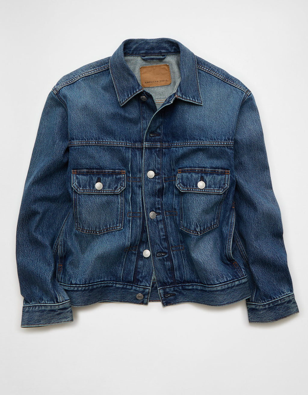 Chaqueta Denim de mezclilla para hombre. - Azul 0106_1846_400_f