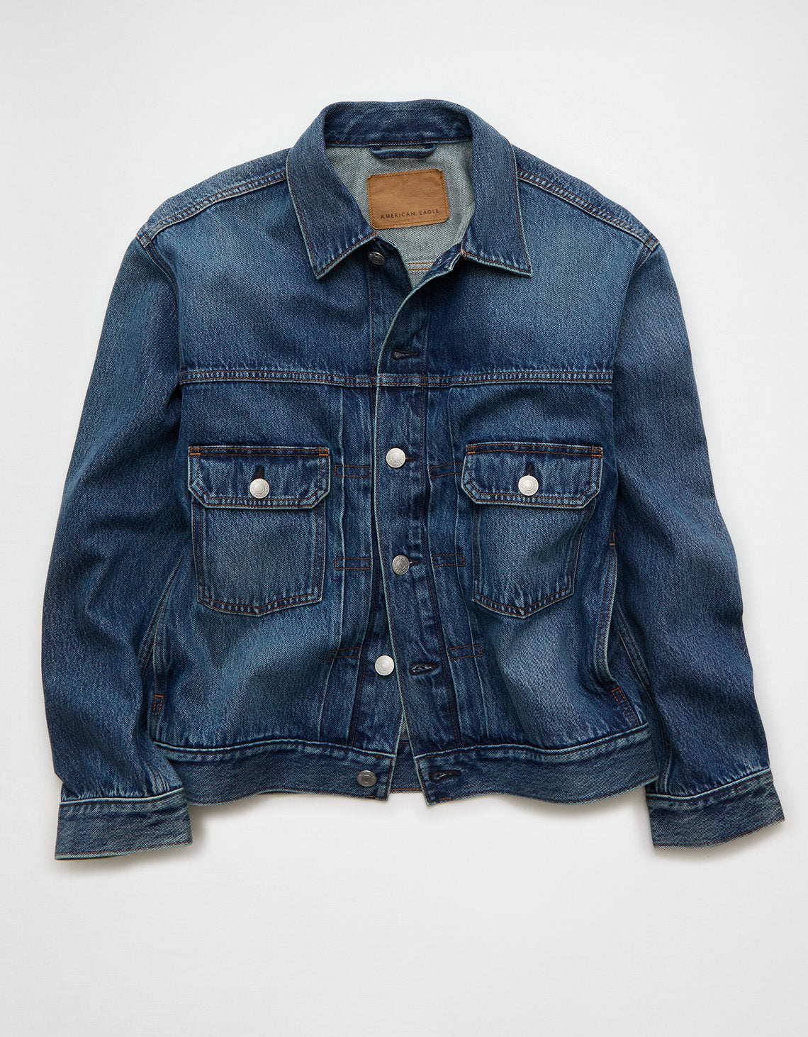Chaqueta Denim de mezclilla para hombre. - Azul 0106_1846_400_f