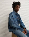Chaqueta Denim de mezclilla para hombre. - Azul 0106_1846_400_of