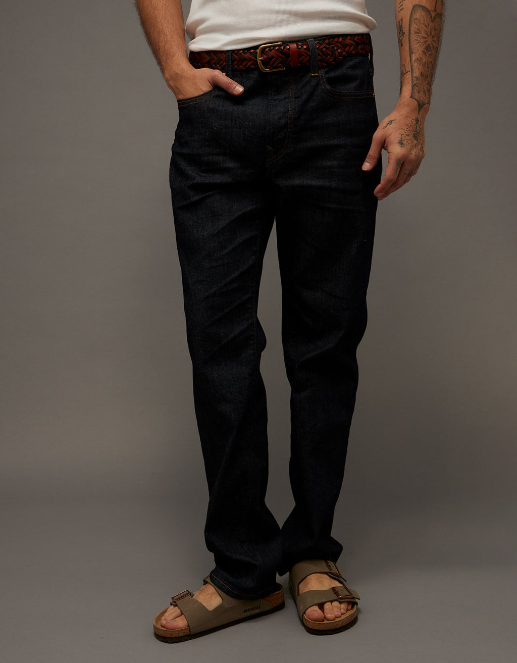 Jean Original Straight Ae - Azul 0111_6622_252_of