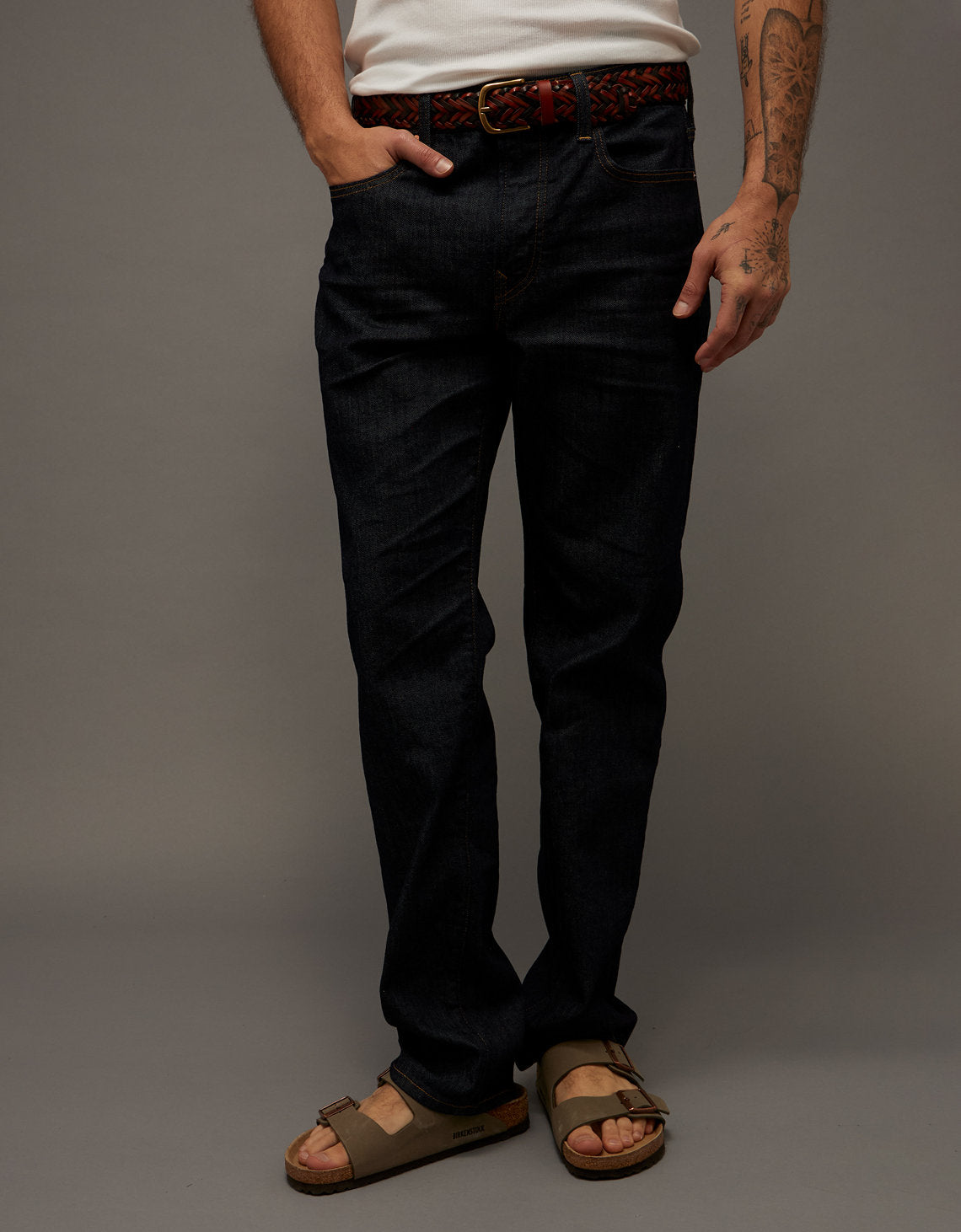 Jean Original Straight Ae - Azul 0111_6622_252_of