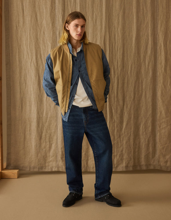 Jean Straight Holgado Hombre AE - Generico