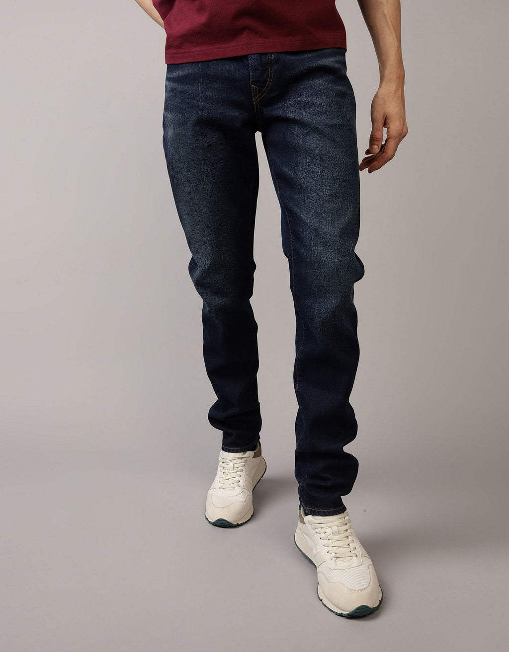 Jean Skinny Athletic con Stretch Hombre AE - Generico 0114_6903_458_of