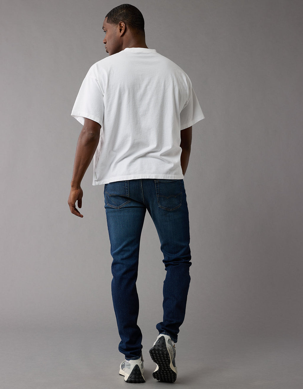 Jean Skinny Athletic Ae - Azul 0114_6961_738_ob