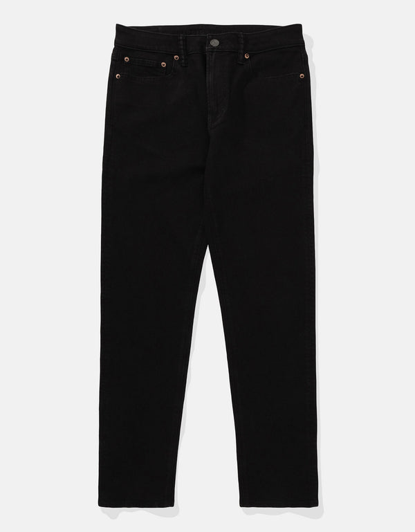 Jean Slim Straight Ae - Negro