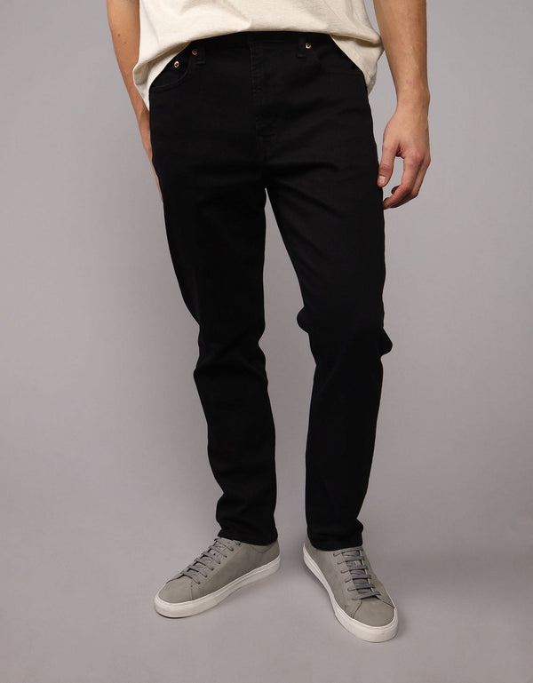 Jean Slim Straight Ae - Negro