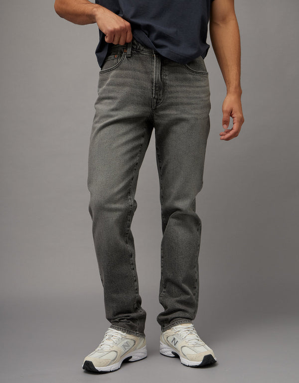 Jean Slim Straight Ae - Negro