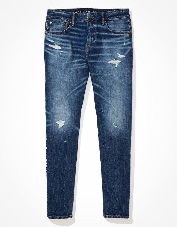 Jean Athletic con parches Hombre AE - Generico