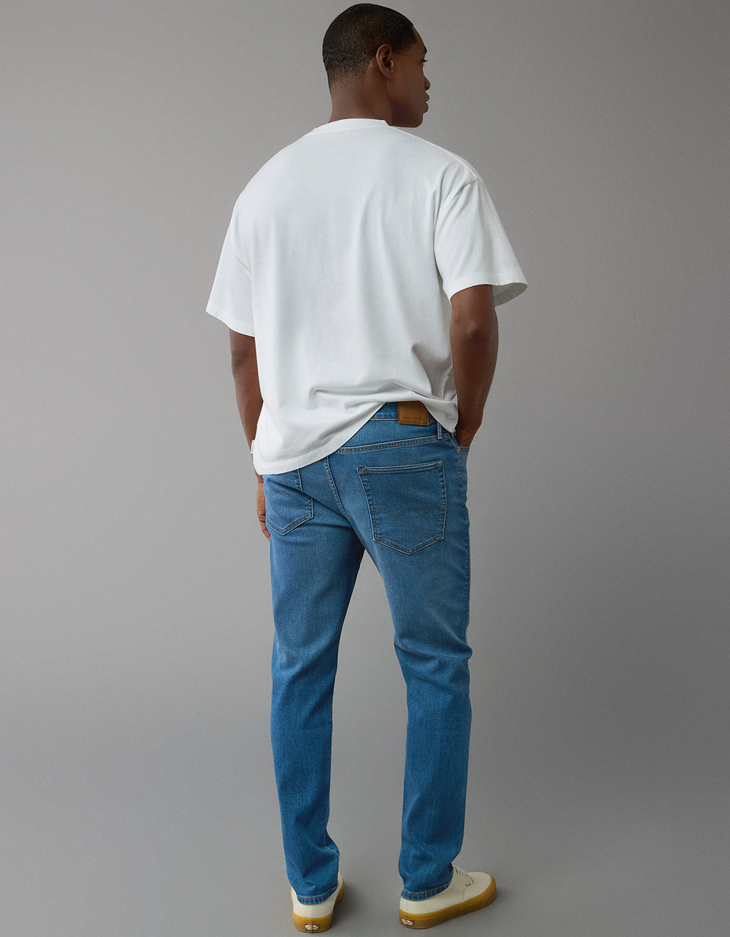 Jean AE Athletic de hombre - Azul 0118_6946_857_ob