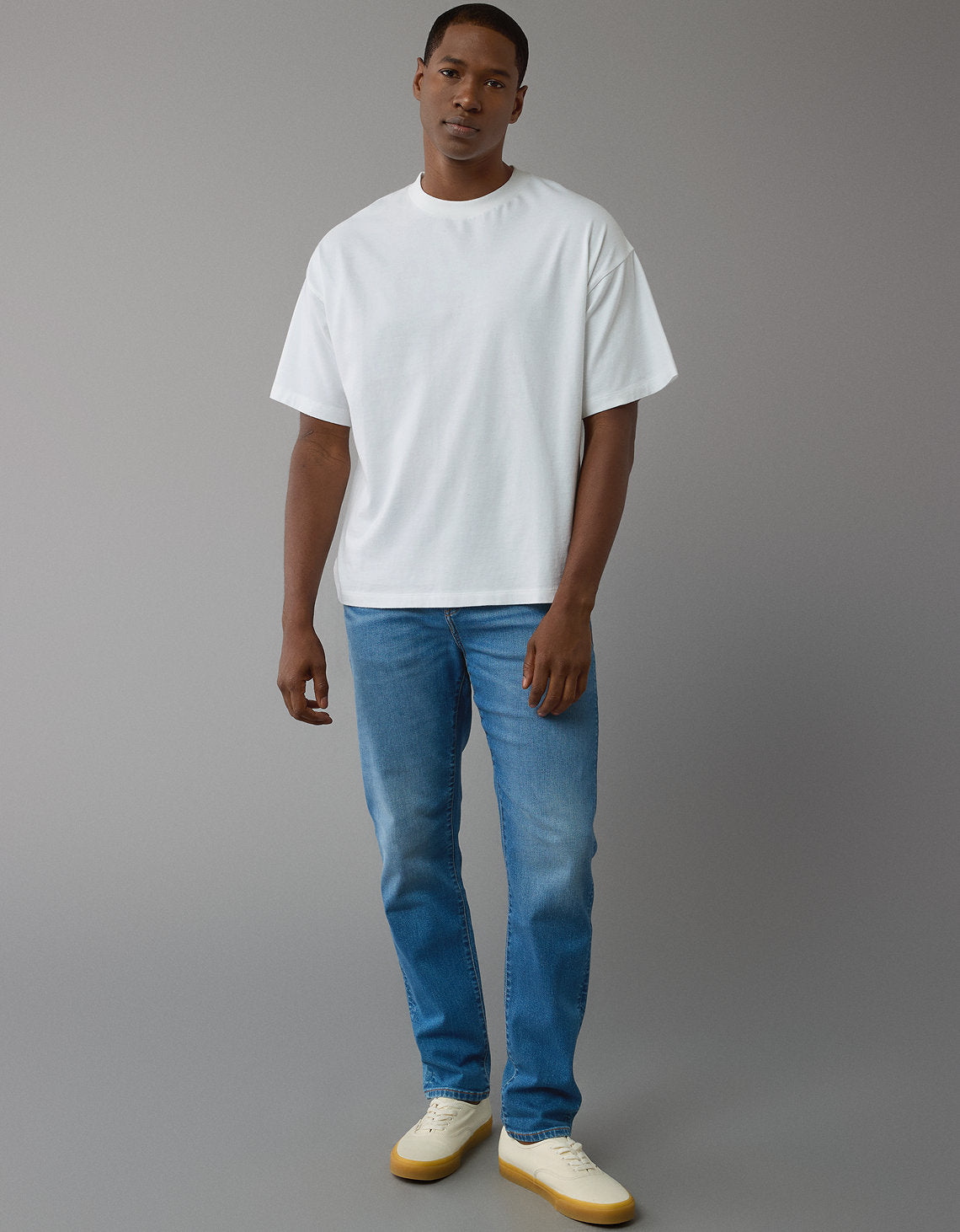 Jean AE Athletic de hombre - Azul 0118_6946_857_of