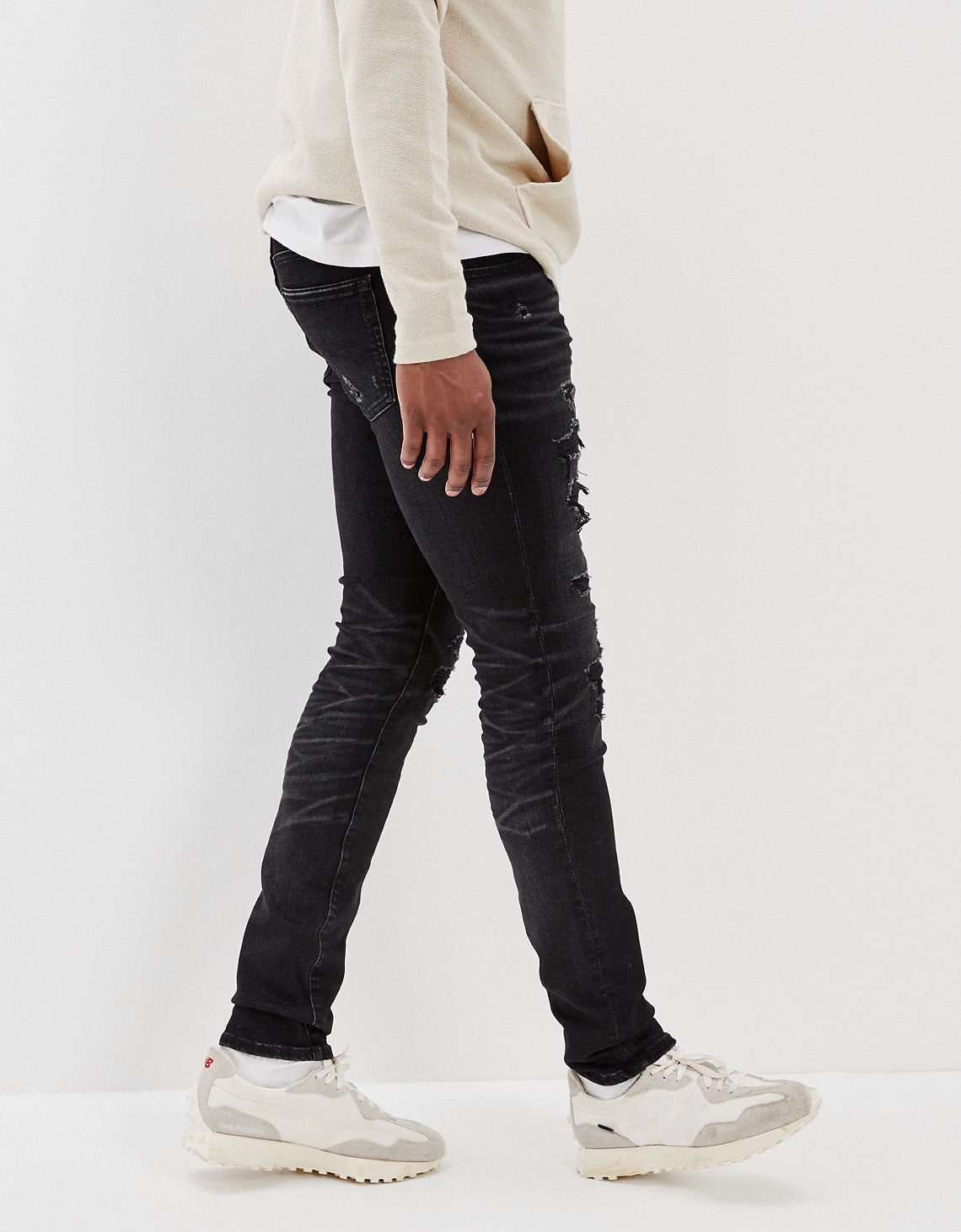Jean Skinny  Ae - Negro 0119_6209_064_os