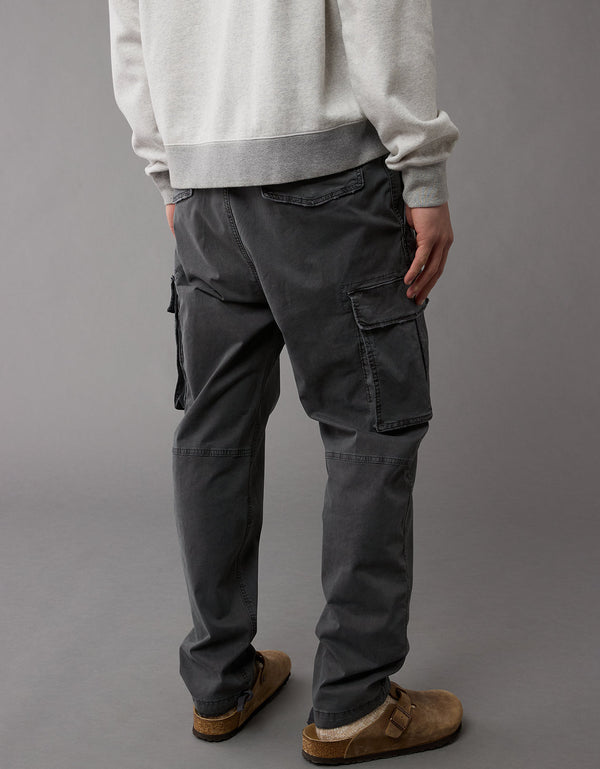Pantalón Tipo Cargo Lived-In Ae - Gris