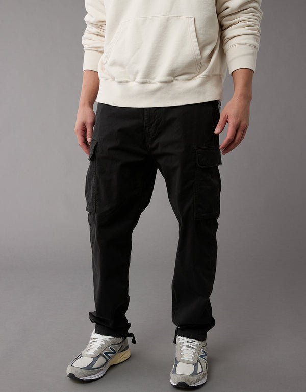Pantalón Tipo Cargo Lived-In Ae - Negro