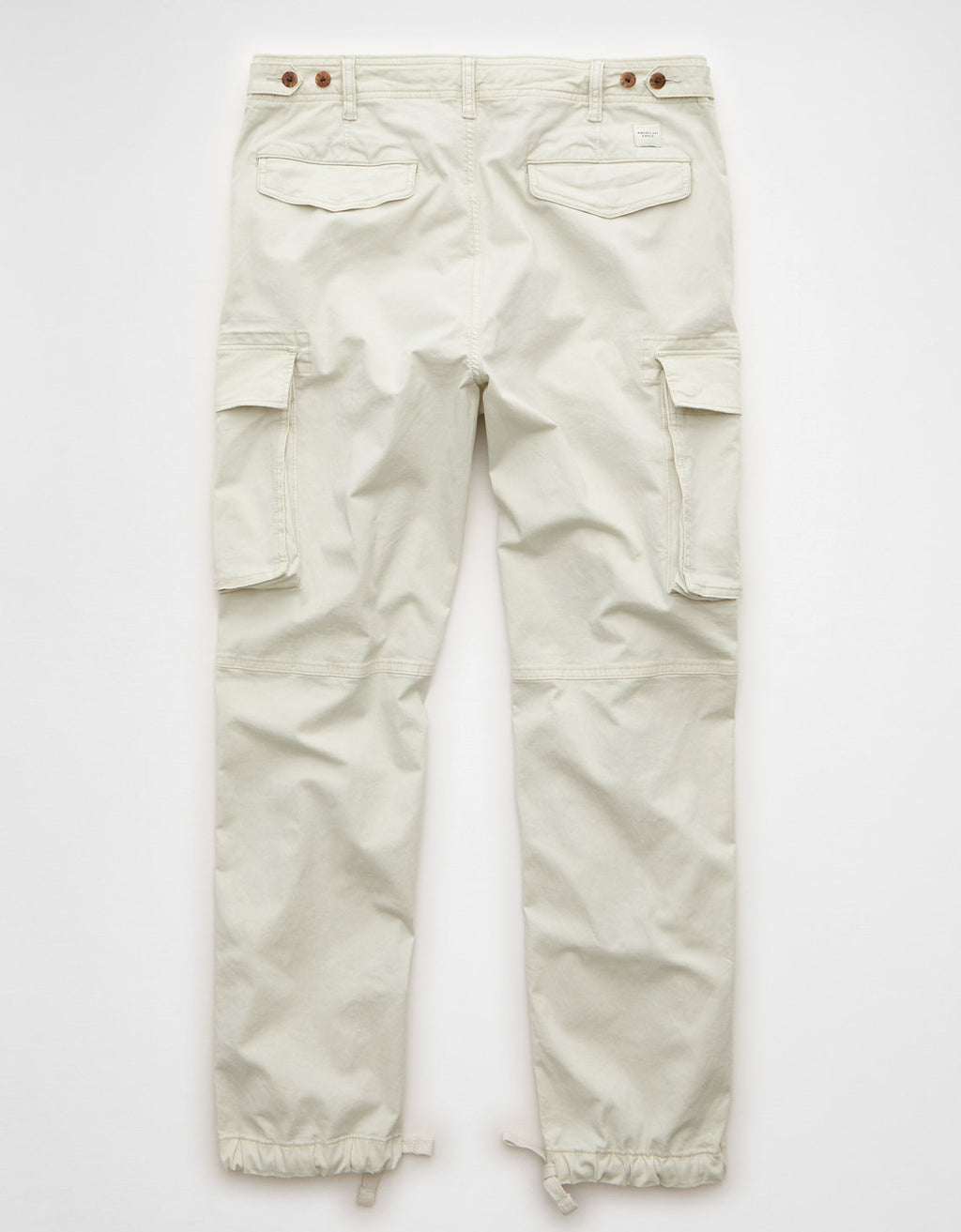 Pantalón Tipo Cargo Lived-In Ae - Blanco 0123_4882_115_b