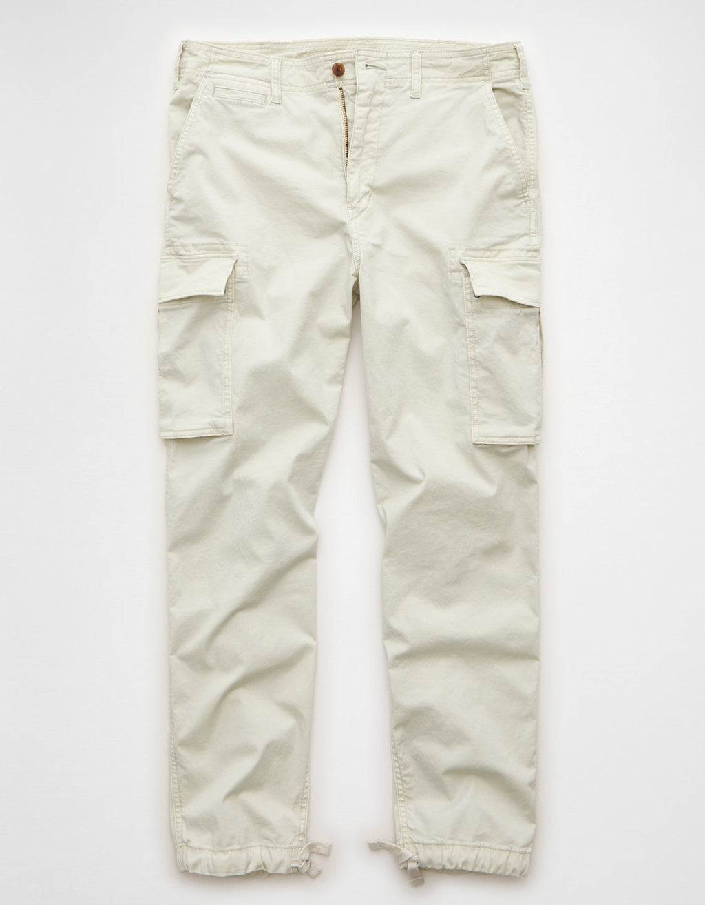 Pantalón Tipo Cargo Lived-In Ae - Blanco 0123_4882_115_f