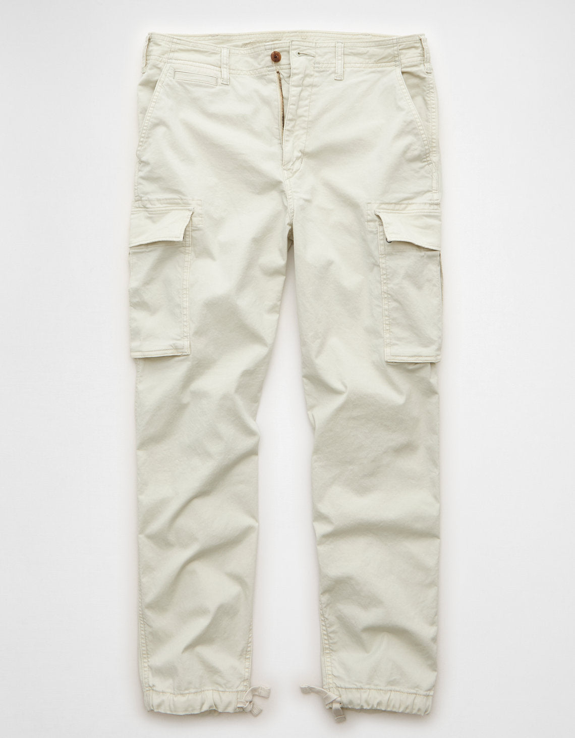 Pantalón Tipo Cargo Lived-In Ae - Blanco 0123_4882_115_f