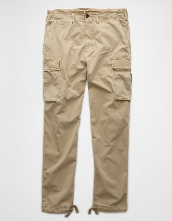 Pantalón Tipo Cargo Lived-In Ae - Caqui