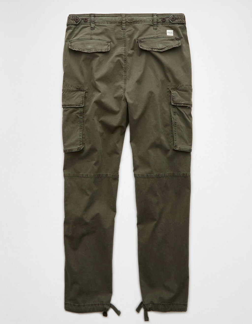 Pantalón Tipo Cargo Lived-In Ae - Verde 0123_4882_342_b