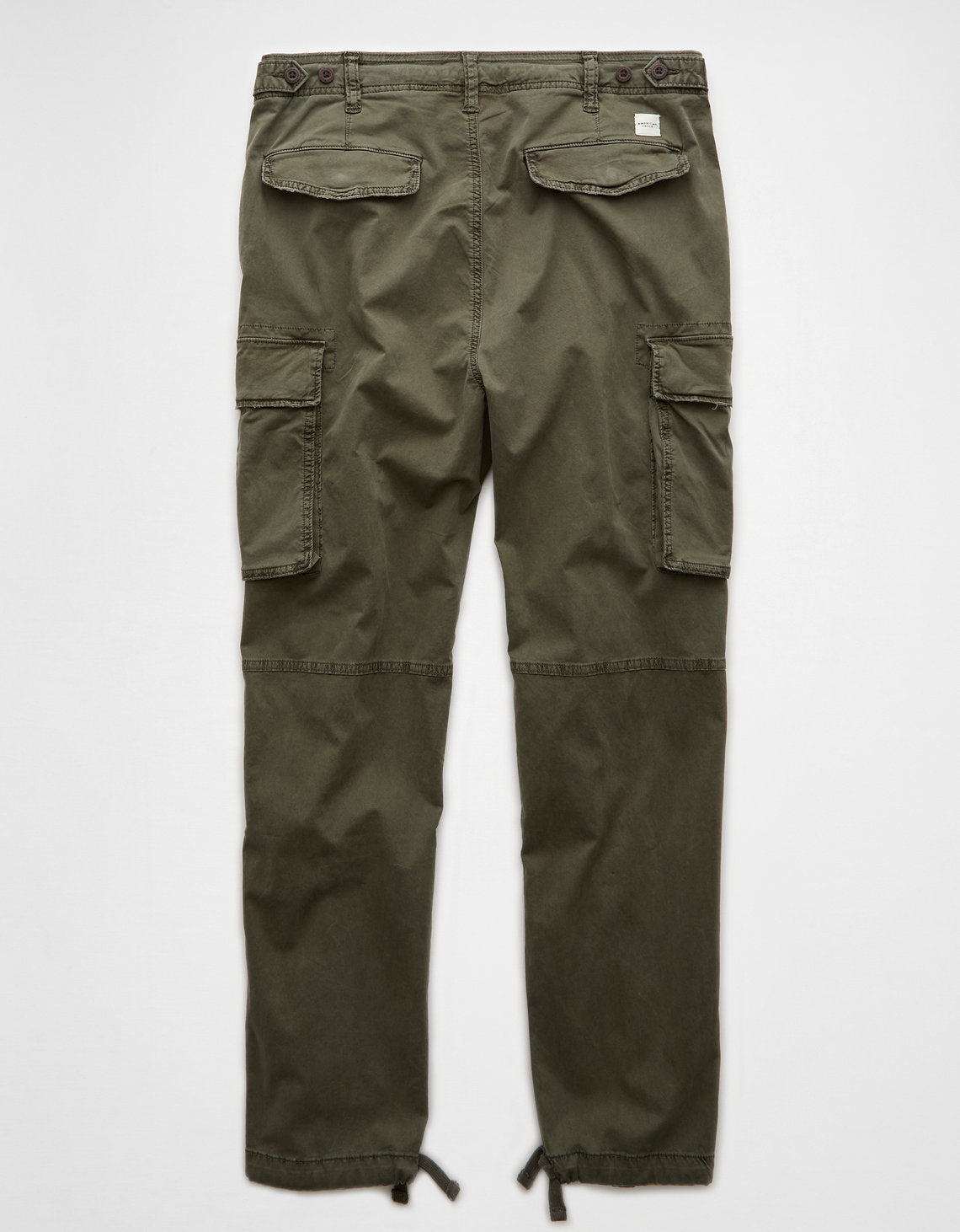 Pantalón Tipo Cargo Lived-In Ae - Verde 0123_4882_342_b