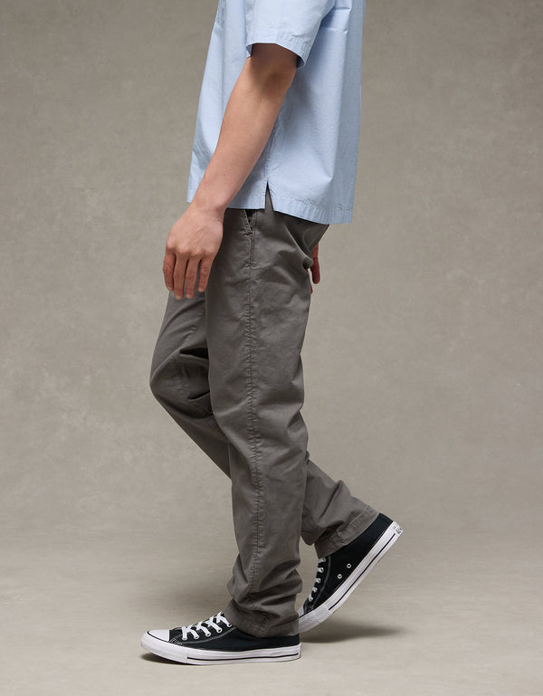 Pantalón Caqui Recto Original Ae Flex Usado - Generico
