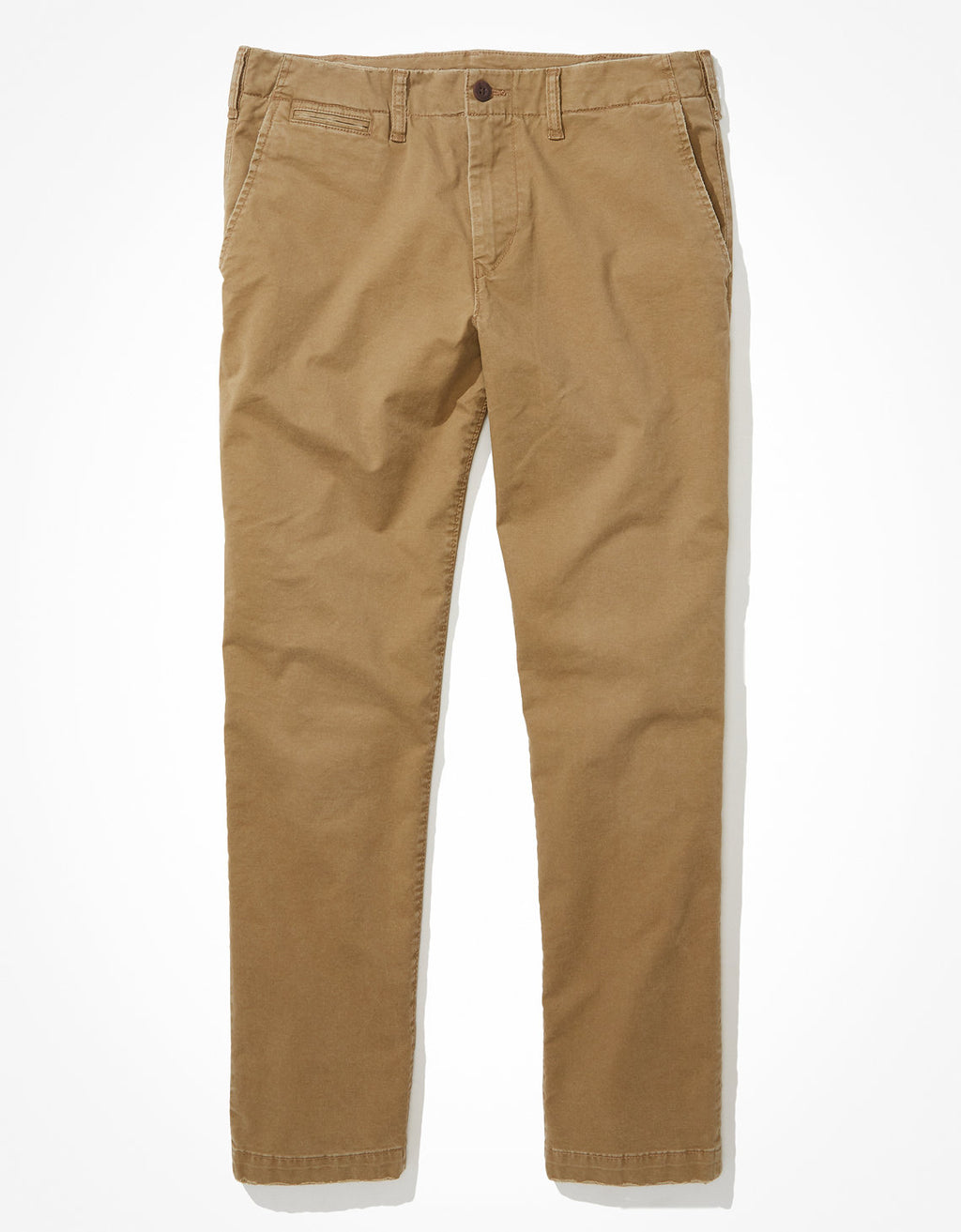 Pantalón Caqui Recto Original Ae Flex Usado - Caqui 0125_4711_238_f