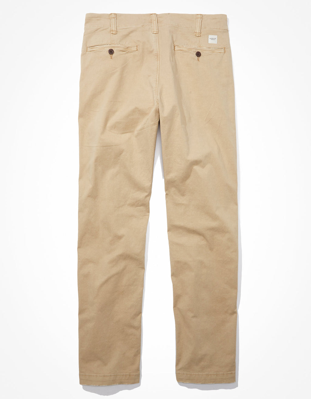 Pantalón Caqui Recto Original Ae Flex Usado - Caqui 0125_4711_281_b