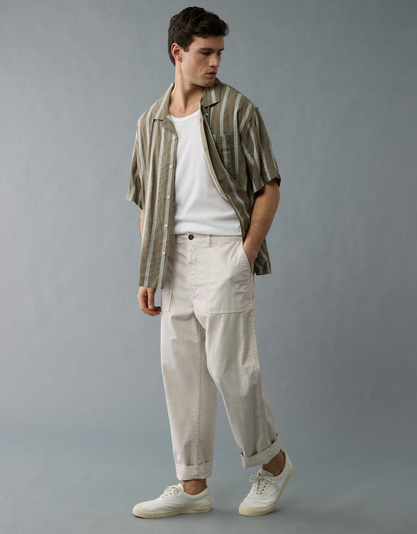 Pantalón Cargo Flex con cintura Elástica para Hombre - Generico
