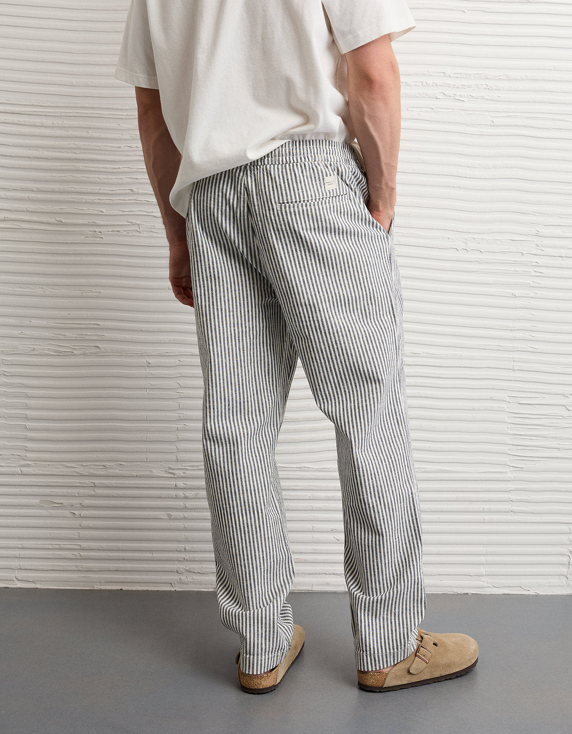Pantalón Trekker de ajuste fácil - Azul 0127_5365_477_ob