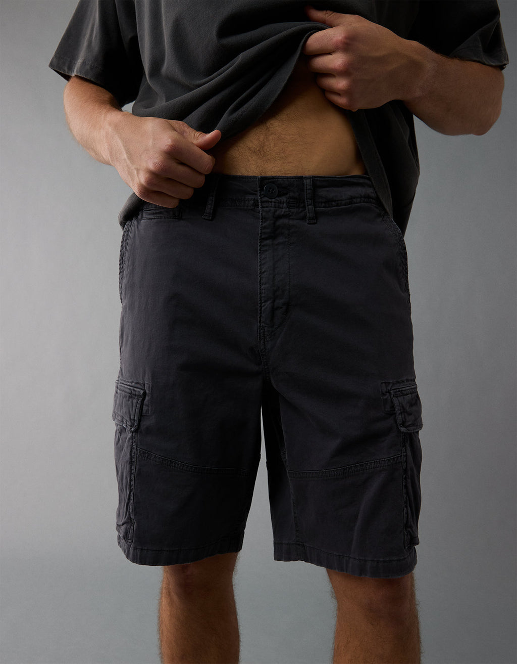 Short Cargo Flex Vivido Ae 10 - Azul 0131_7819_410_os