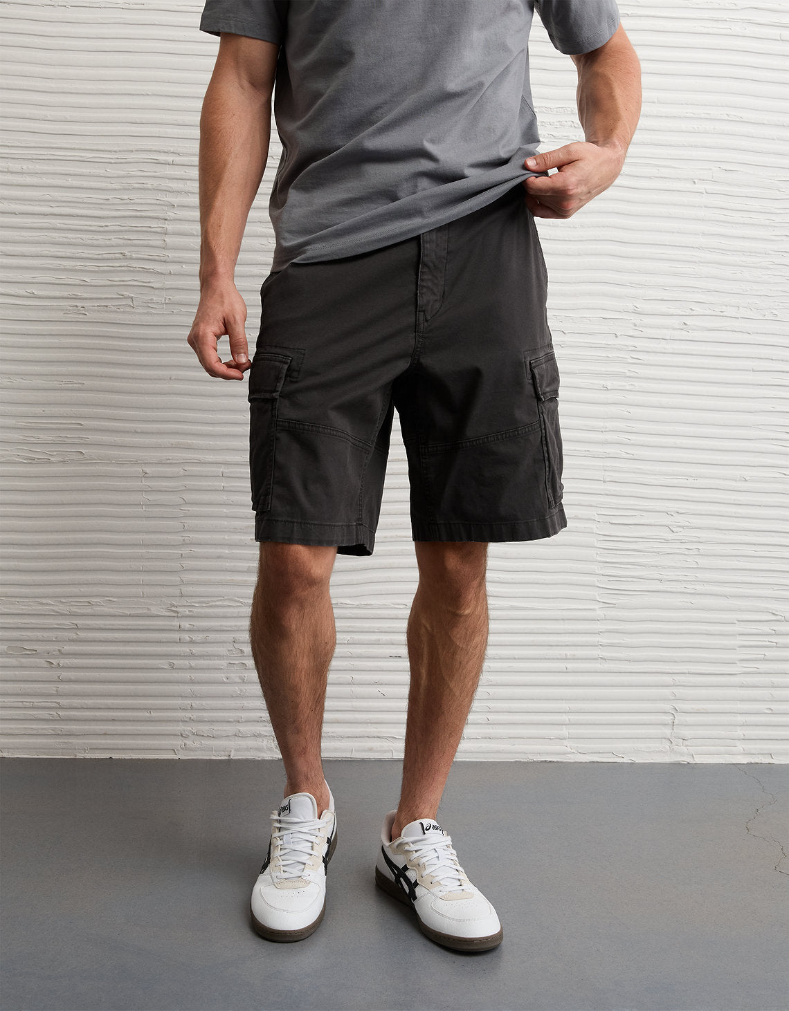 Short Cargo Flex Vivido Ae 10 - Negro 0131_8181_001_of