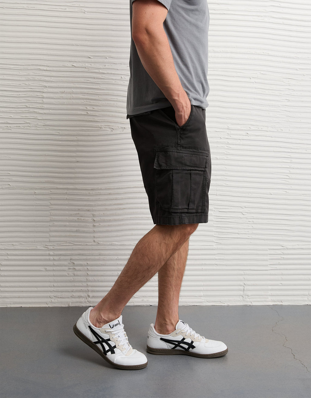 Short Cargo Flex Vivido Ae 10 - Negro 0131_8181_001_os