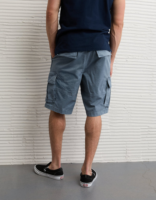 Short Cargo Flex Vivido Ae 10 - Azul