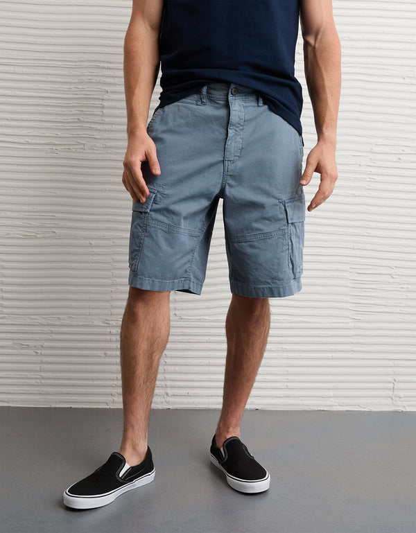 Short Cargo Flex Vivido Ae 10 - Azul