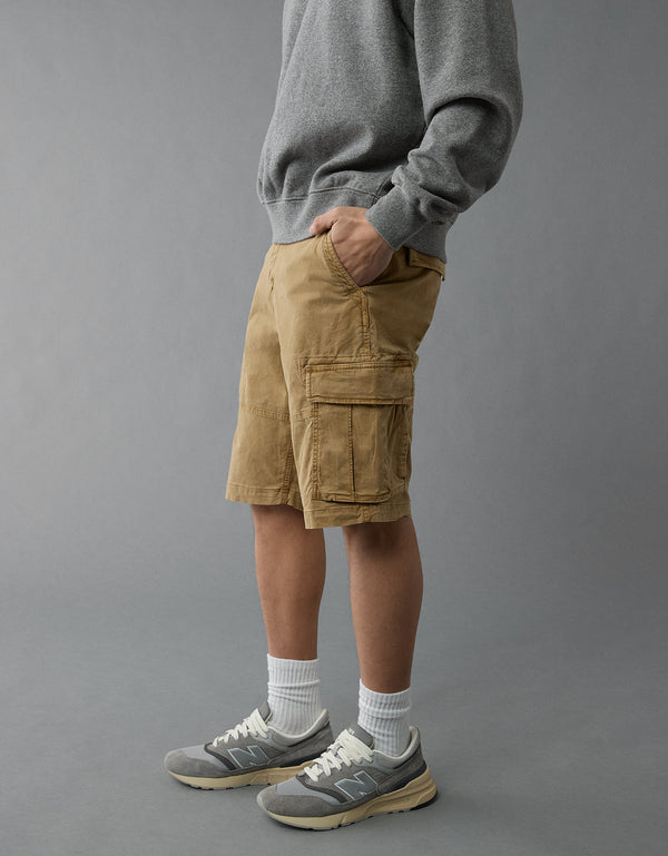 Short tipo cargo de hombre AE - Caqui