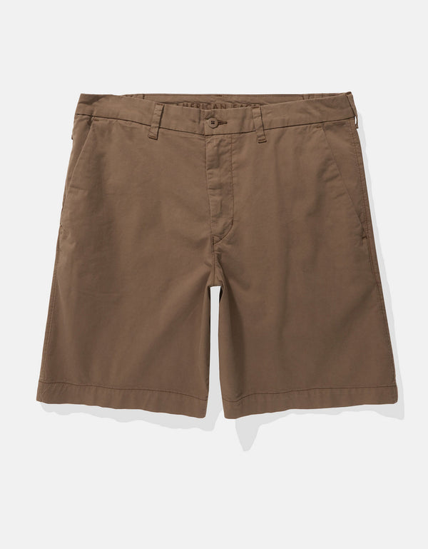 Bermuda Flex en Dril de 9 para Hombre - Café