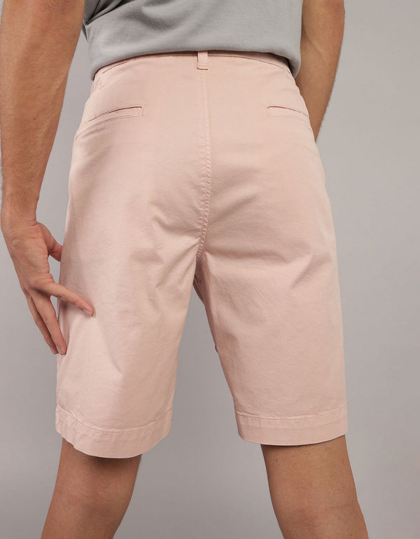 Bermuda Flex en Dril de 9 para Hombre - Naranja