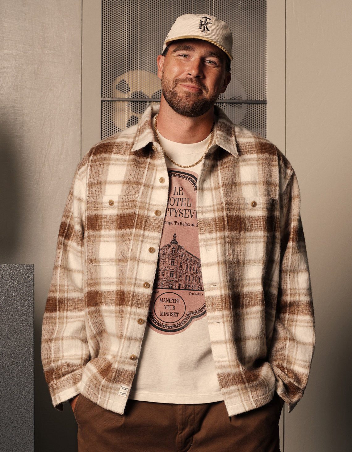 Ae x Tru Kolors Camisa de Cuadros Manga Larga - Generico 0151_2996_207_l1