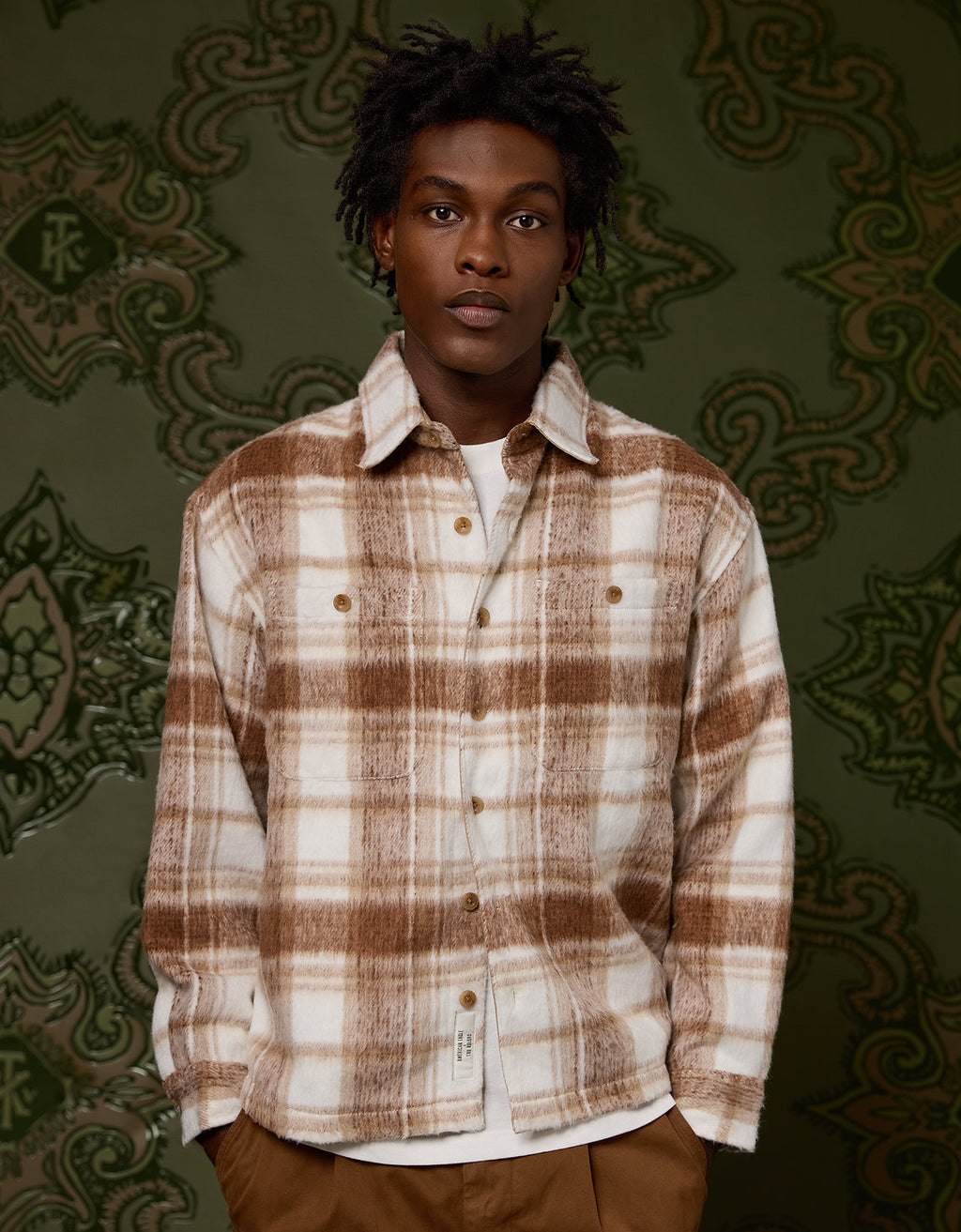 Ae x Tru Kolors Camisa de Cuadros Manga Larga - Generico 0151_2996_207_os