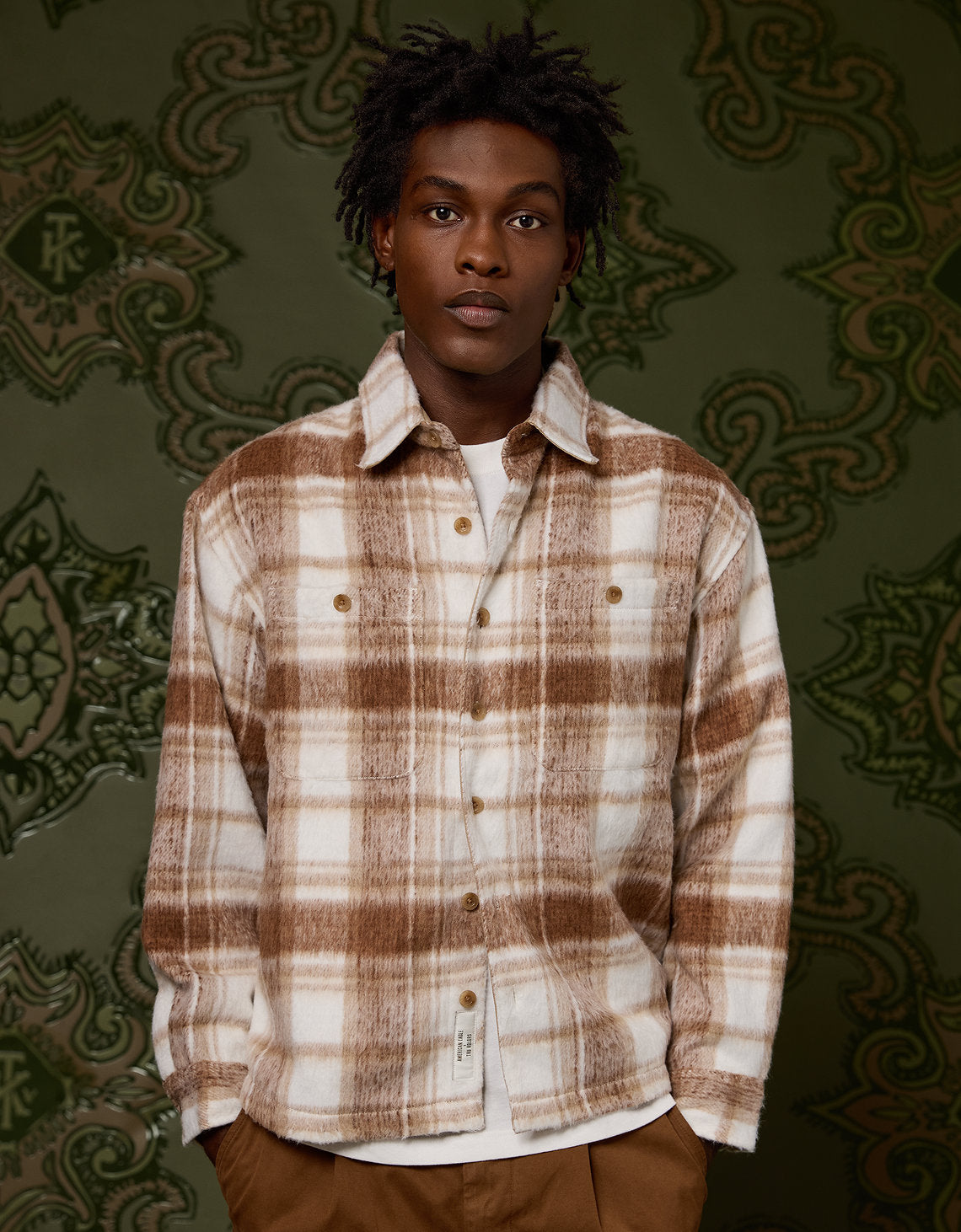 Ae x Tru Kolors Camisa de Cuadros Manga Larga - Generico 0151_2996_207_os