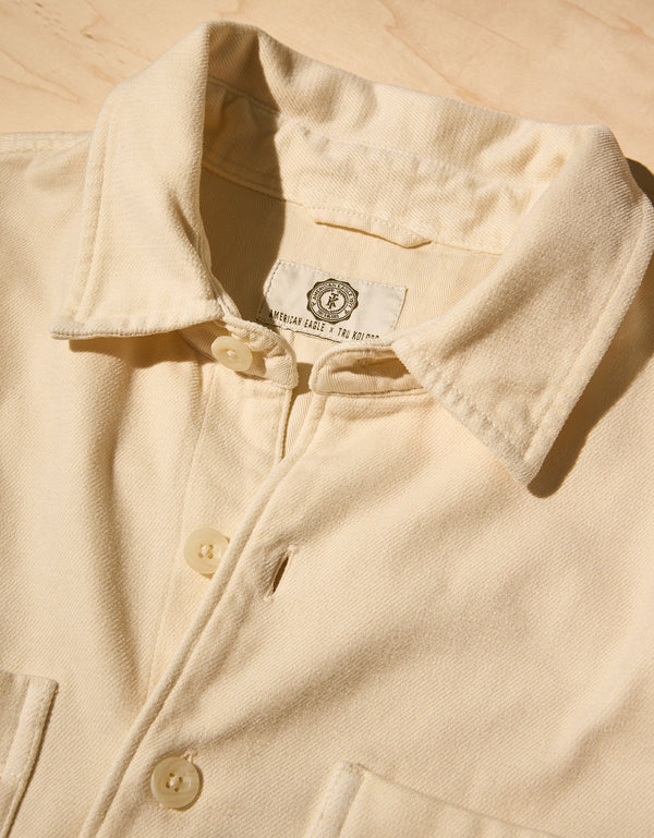 Ae x Tru Kolors Camisa de Twill Manga Larga - Generico