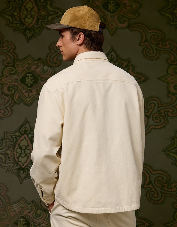 Ae x Tru Kolors Camisa de Twill Manga Larga - Generico