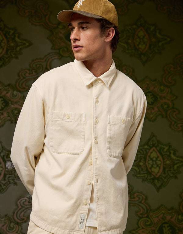 Ae x Tru Kolors Camisa de Twill Manga Larga - Generico