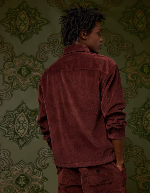 Ae x Tru Kolors Chaqueta de Corduroy - Generico