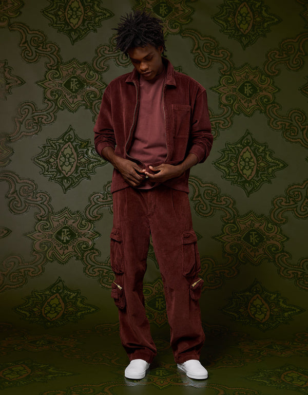 Ae x Tru Kolors Chaqueta de Corduroy - Generico