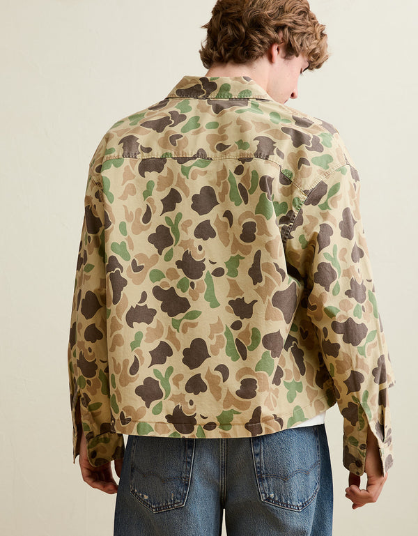 Sobrecamisa tipo Boxy Ae - Verde