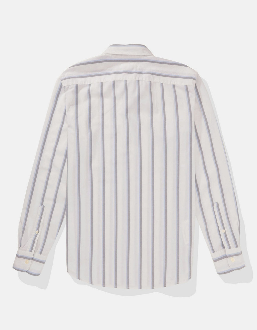 Camisa Slim de Rayas Manga Larga Hombre AE - Blanco 0153_2103_100_b